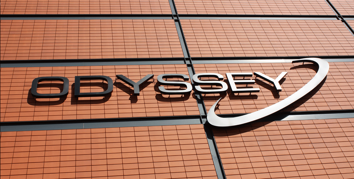 Odyssey main building signage